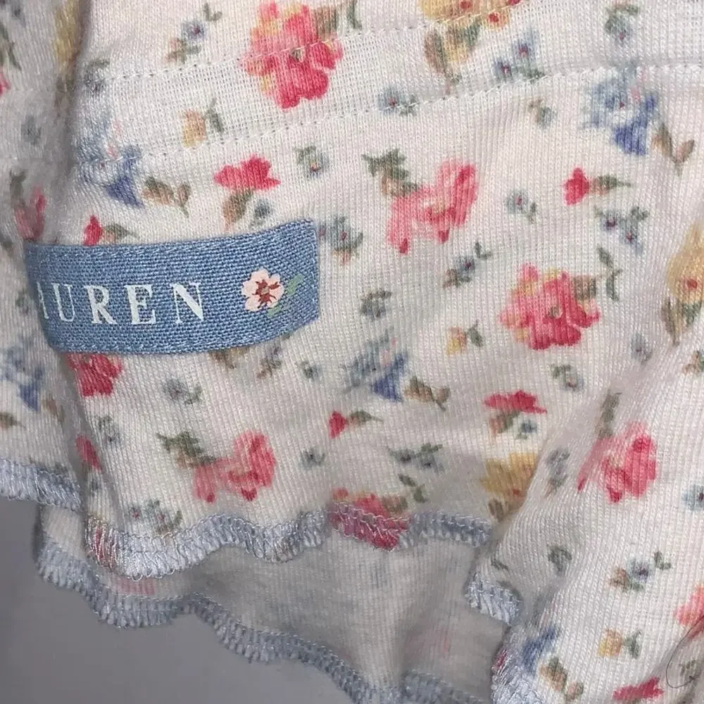 Lauren Ralph floral top